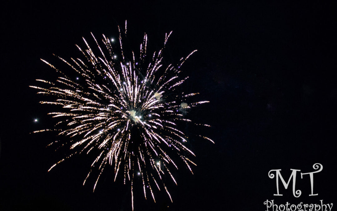 Feuerwerk an der Nordsee